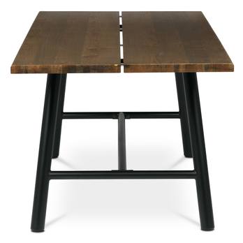 Jedálenský stôl TALVI orech/čierna, šírka 220 cm 4