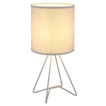 Stolná lampa TAMIAN sivá 2