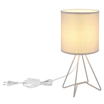 Stolná lampa TAMIAN sivá 4