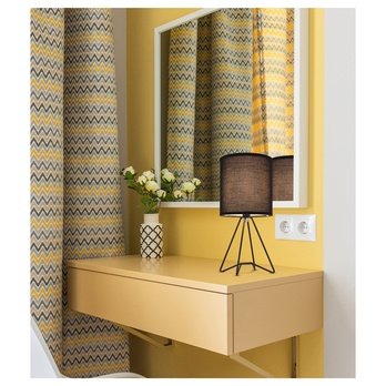 Stolná lampa TAMIAN čierna 1