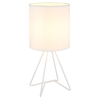 Stolná lampa TAMIAN biela 2
