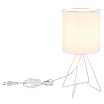 Stolná lampa TAMIAN biela 4