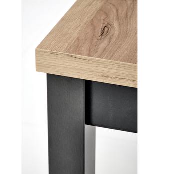 Jedálenský stôl TAOGU KWAD dub craft/čierna 6