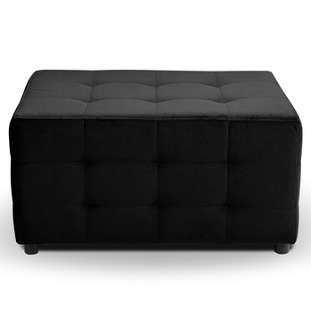 Taburet TAORMINA L čierna 2