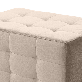 Taburet TAORMINA L svetlohnedá 1