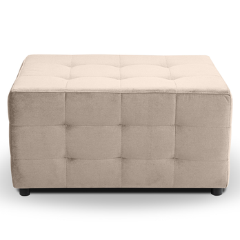 Taburet TAORMINA L svetlohnedá 2