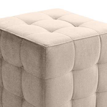 Taburet TAORMINA S svetlohnedá 1