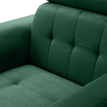 Kreslo TAORMINA zelená 1