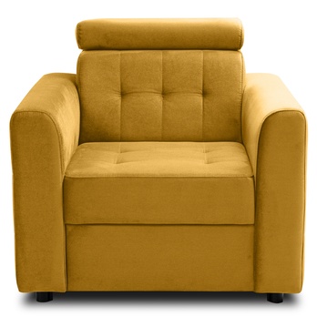 Kreslo TAORMINA žltá 2