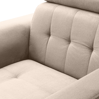 Kreslo TAORMINA béžová 1