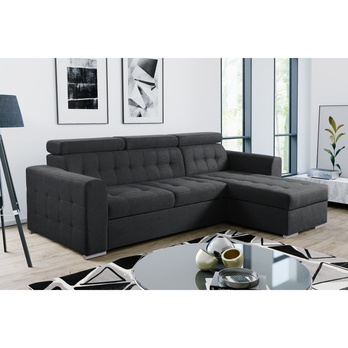 Sedacia súprava TAORMINA pravá, čierna 1