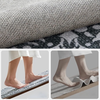 Koberec TAR 8 antracitová, priemer 120 cm 4