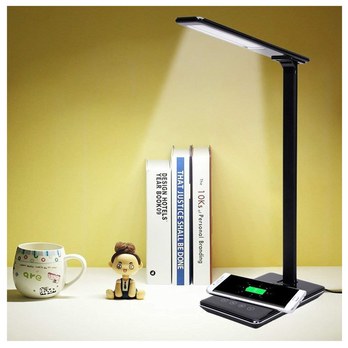Stolná LED lampa TARA čierna 1