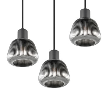 Závesné svietidlo TARIFA II čierna 3