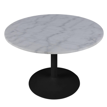 Jedálenský stôl TARIFA biela/čierna 2