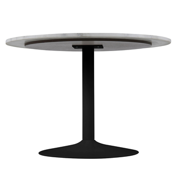 Jedálenský stôl TARIFA biela/čierna 4