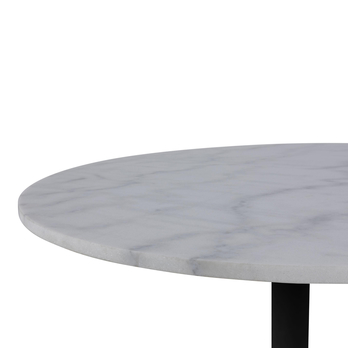 Jedálenský stôl TARIFA biela/čierna 6