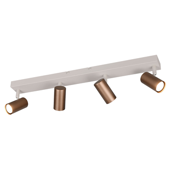 Bodové svietidlo TARYN 4 kávová/biela 2