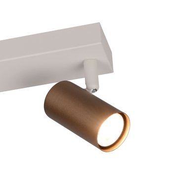 Bodové svietidlo TARYN 4 kávová/biela 3