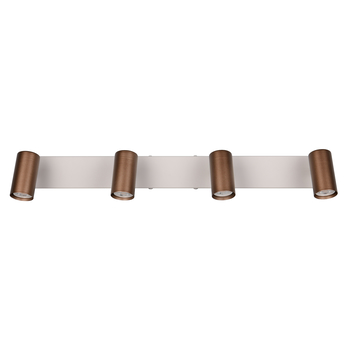 Bodové svietidlo TARYN 4 kávová/biela 4