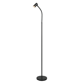 Stojacia lampa TARYN čierna 2