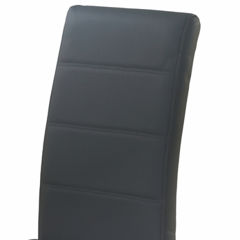 Jedálenská stolička TATIANA čierna 2