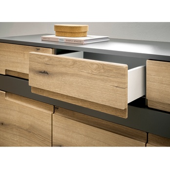 Komoda  TAYLOR 3 dub evoke/antracitová 8