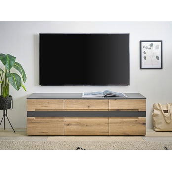 TV komoda TAYLOR dub evoke/antracitová 5