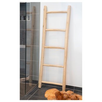 Dekoračný rebrík TEAK DICUROTAVI prírodná 5