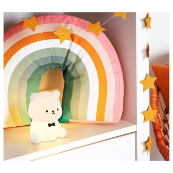 Stolná lampa TEDDY biela 1