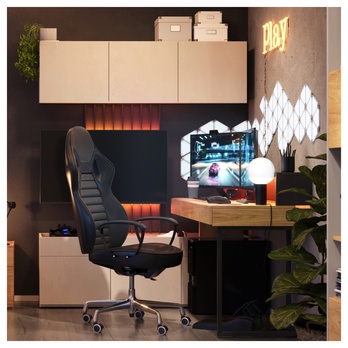 Študentská zostava TEEN FLEX 3 silk flou/orech hiroka/oceľová 1