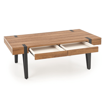 Konferenčný stolík TELEZO orech/čierna 2