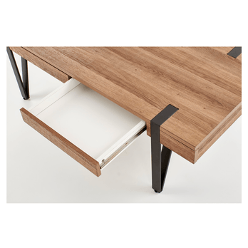 Konferenčný stolík TELEZO orech/čierna 4