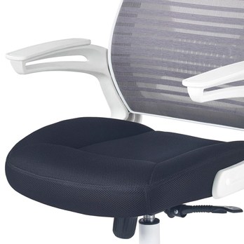 Kancelárske kreslo TENEN biela/čierna 2