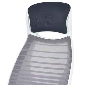 Kancelárske kreslo TENEN biela/čierna 3