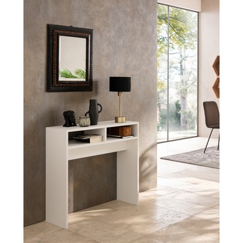 Konzolový stolík TERENCE biela 2