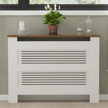 Kryt na radiátor TERMORA biela/orech 3