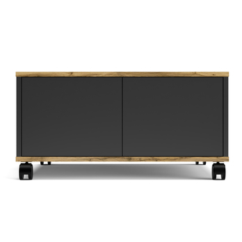 Konferenčný stolík TERNI dub wotan/antracitová 4