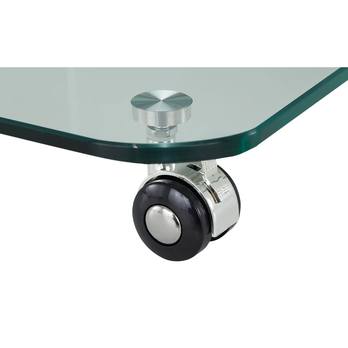 Odkladací stolík TERREL sklo 4