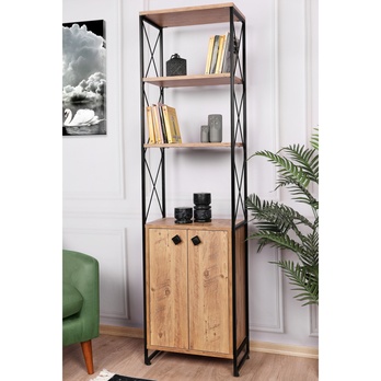 Regál/knižnica TERVEL borovica 1