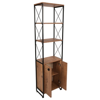 Regál/knižnica TERVEL borovica 2