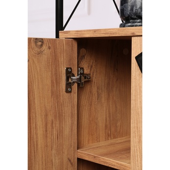 Regál/knižnica TERVEL borovica 5