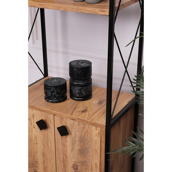 Regál/knižnica TERVEL borovica 6