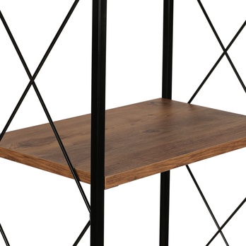 Regál/knižnica TERVEL borovica 8