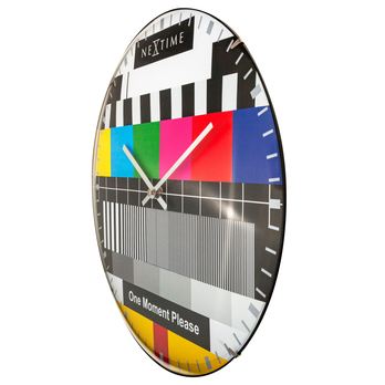 Nástenné hodiny TESTPAGE DOME viacfarebná 2