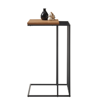 Odkladací stolík THABA dub/čierna 2