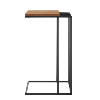 Odkladací stolík THABA dub/čierna 3