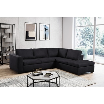 Sedacia súprava THUNDER L pravá, čierna 1