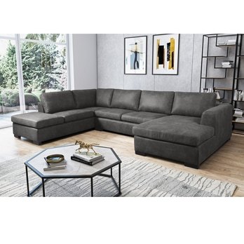 Sedacia súprava  THUNDER XL ľavá, tmavosivá 1