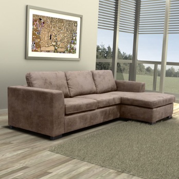 Sedacia súprava THUNDER pravá, hnedá 1